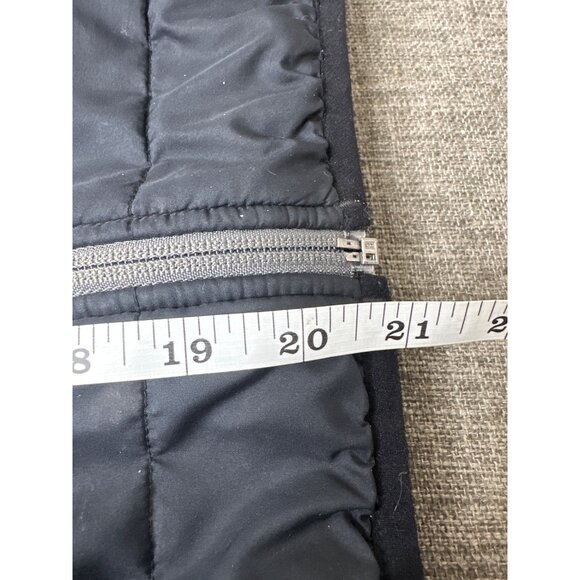 Under Armour Youth Medium Cold Gear Black & Gray Hooded Full Zip Jacket Pockets - Picture 7 of 7